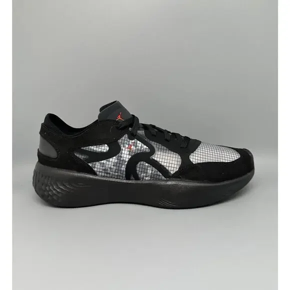 Jordan Delta 3‎ Low Black Chile Red Grey Shoes Men's 12